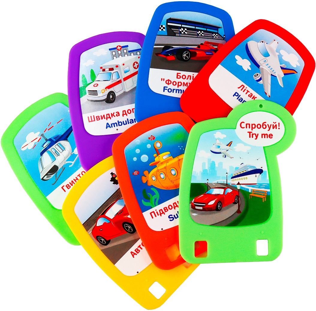 Интерактивная двуязычная игрушка KIDDI SMART – ПОЕЗД СМАРТИ (украинский и английский) (4231T-KS) фото 8