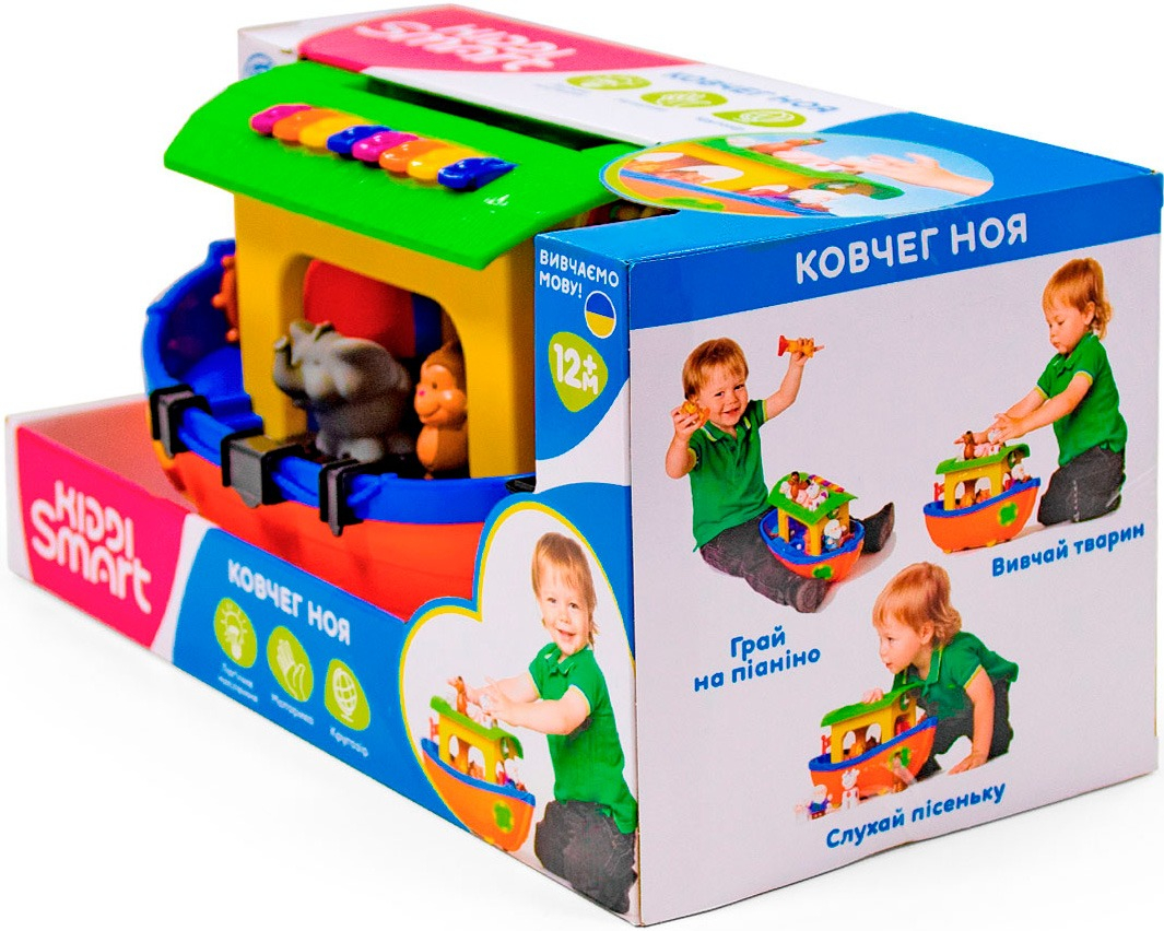 Ігровий набір KIDDI SMART – НОЇВ КОВЧЕГ (українська) (063404)фото11