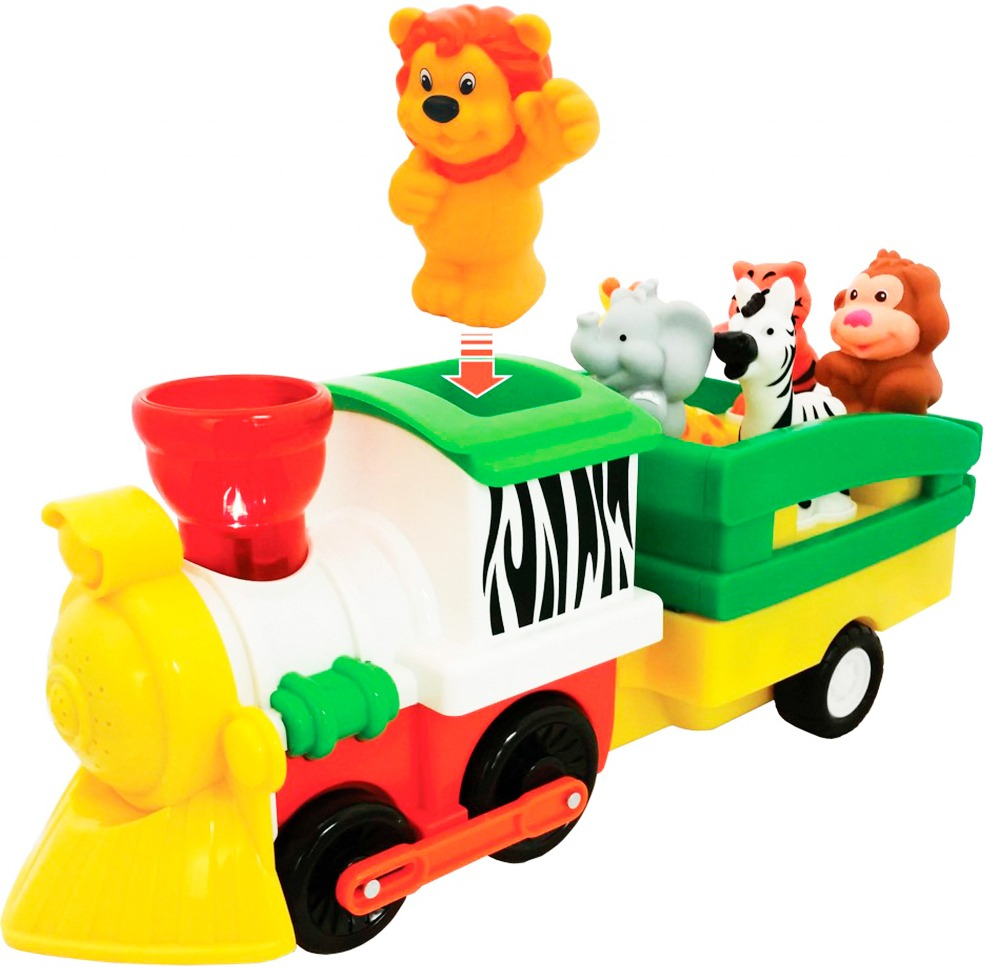 Ігровий набір KIDDI SMART – ПАРОВОЗ ЛІМПОПО (світло, українська) (063396)фото2