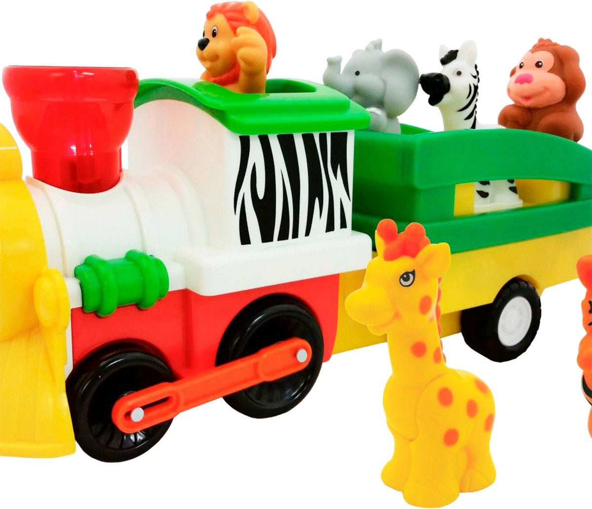 Ігровий набір KIDDI SMART – ПАРОВОЗ ЛІМПОПО (світло, українська) (063396)фото3