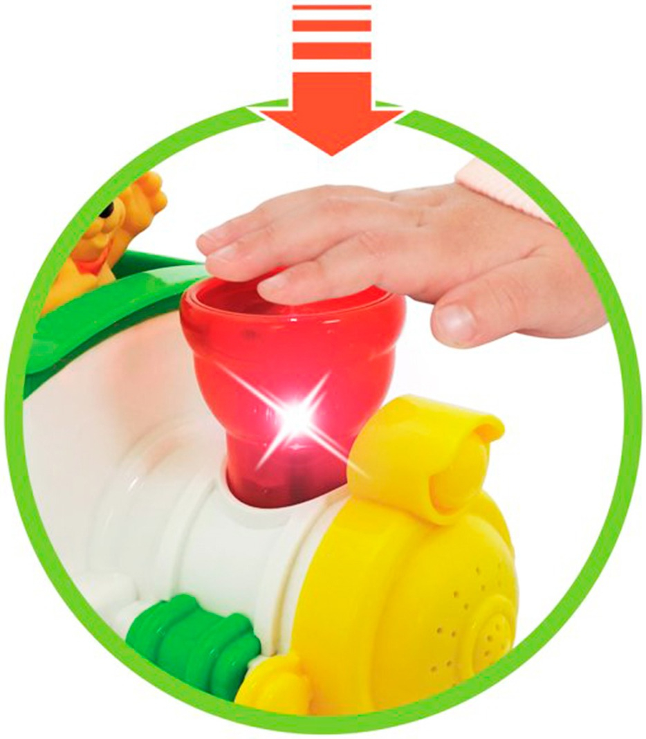 Ігровий набір KIDDI SMART – ПАРОВОЗ ЛІМПОПО (світло, українська) (063396)фото4