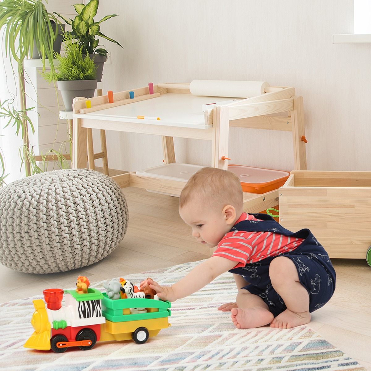 Ігровий набір KIDDI SMART – ПАРОВОЗ ЛІМПОПО (світло, українська) (063396)фото7