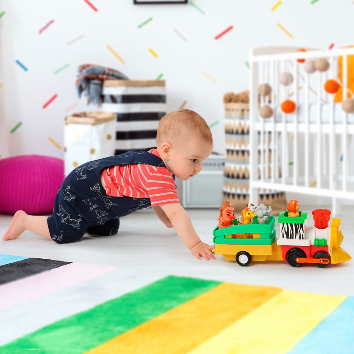 Ігровий набір KIDDI SMART – ПАРОВОЗ ЛІМПОПО (світло, українська) (063396)фото9