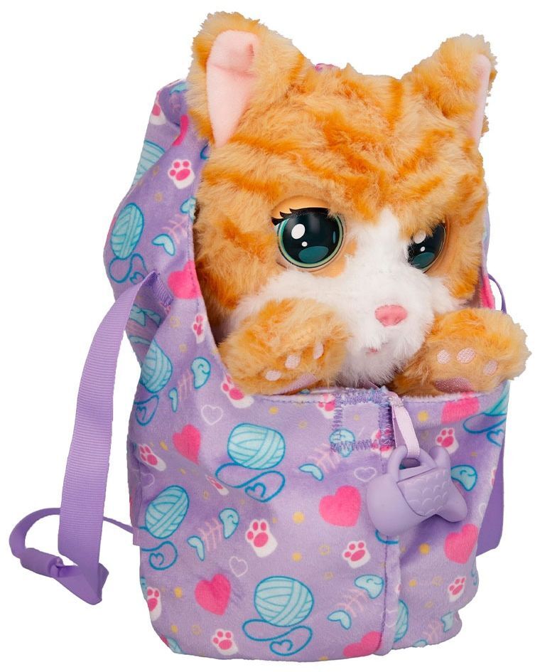 Інтерактивна іграшка Baby Paws W2 – Руде кошеня (з аксесуарів) (921139IM)фото3