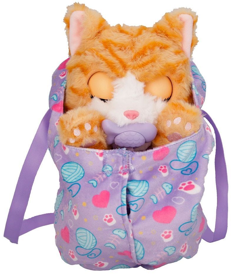 Інтерактивна іграшка Baby Paws W2 – Руде кошеня (з аксесуарів) (921139IM)фото4