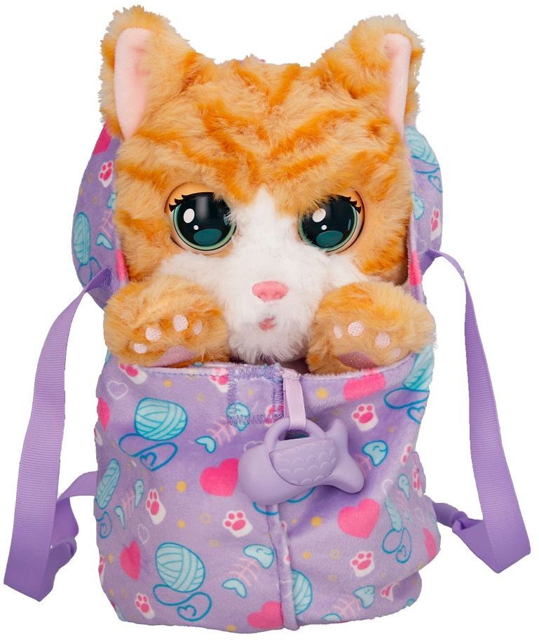 Інтерактивна іграшка Baby Paws W2 – Руде кошеня (з аксесуарів) (921139IM)фото2