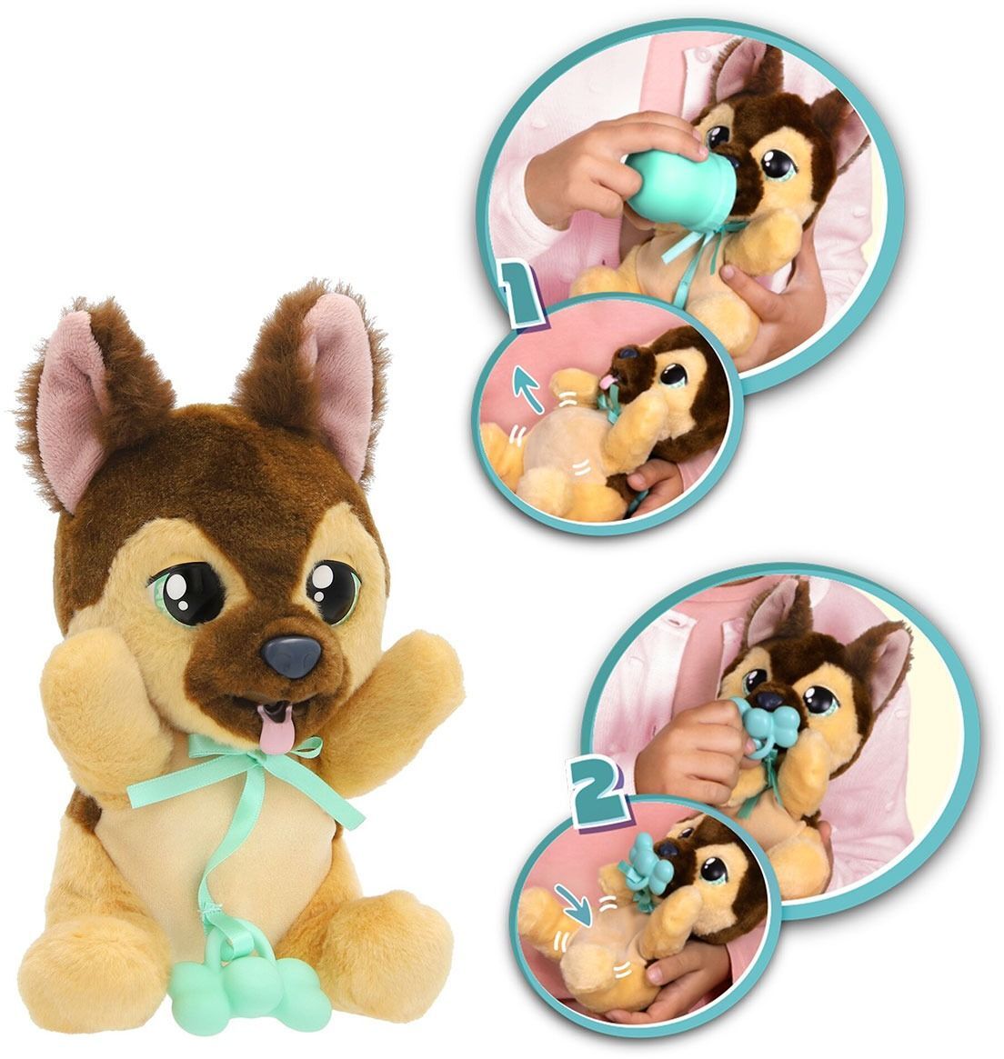 Интерактивная игрушка Baby Paws серии "Yummy" – НЕМЕЦКАЯ ОВЧАРКА (с аксесс.) (926363IM) фото 8