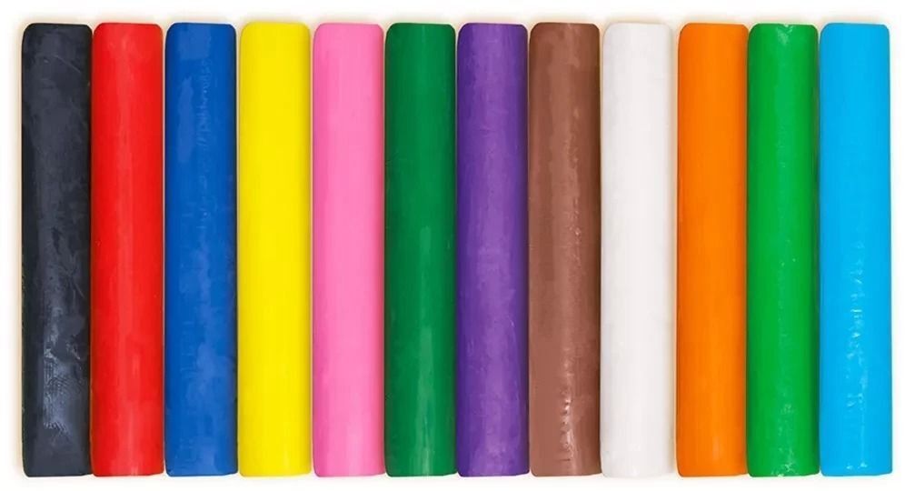 Пластилін Ses Creative ВЕСЕЛА ЛІПКА (12 кольорів) (00406S)фото2