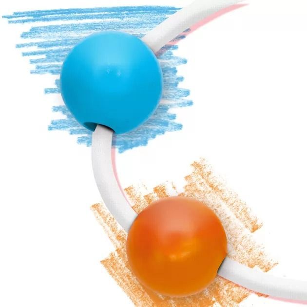 Набор для рисования Ses Creative - ВОСКОВЫЕ КАРАНДАШИ-БУСИНКИ (6 цветов) (00244S) фото 3