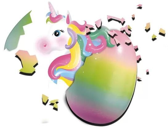 Зростання іграшка Ses Creative - ЄДИНОРІГ В ЯЙЦІ (25121S)фото