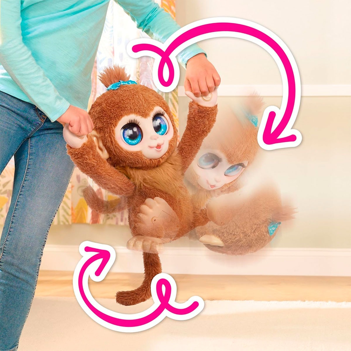 Интерактивная игрушка FURREAL – ИГРИВАЯ ОБЕЗЬЯНКА АРАХИС (28113) фото 5