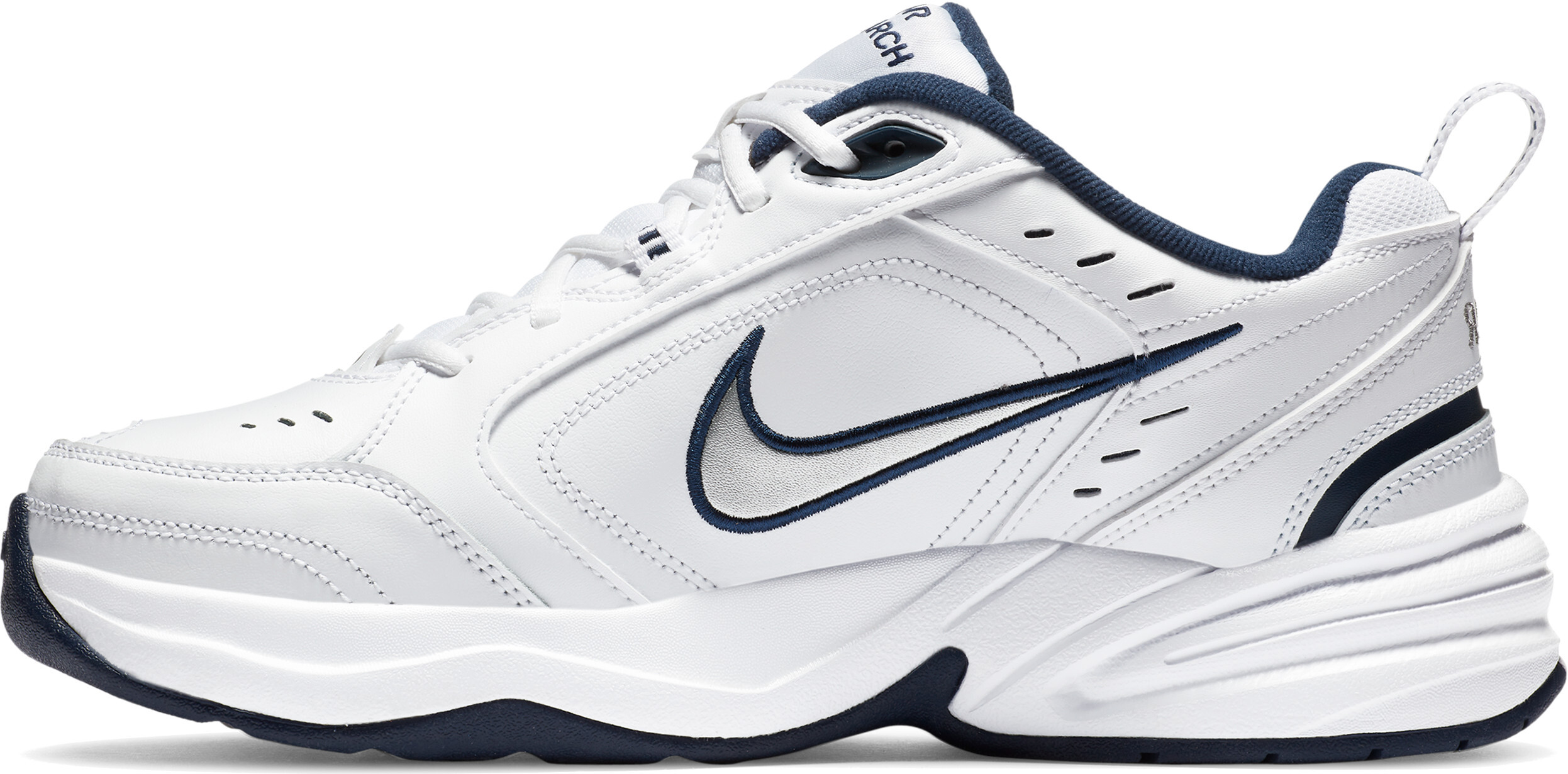 Кроссовки мужские Nike Air Monarch IV 415445-102 46 (12 US) белые фото 2