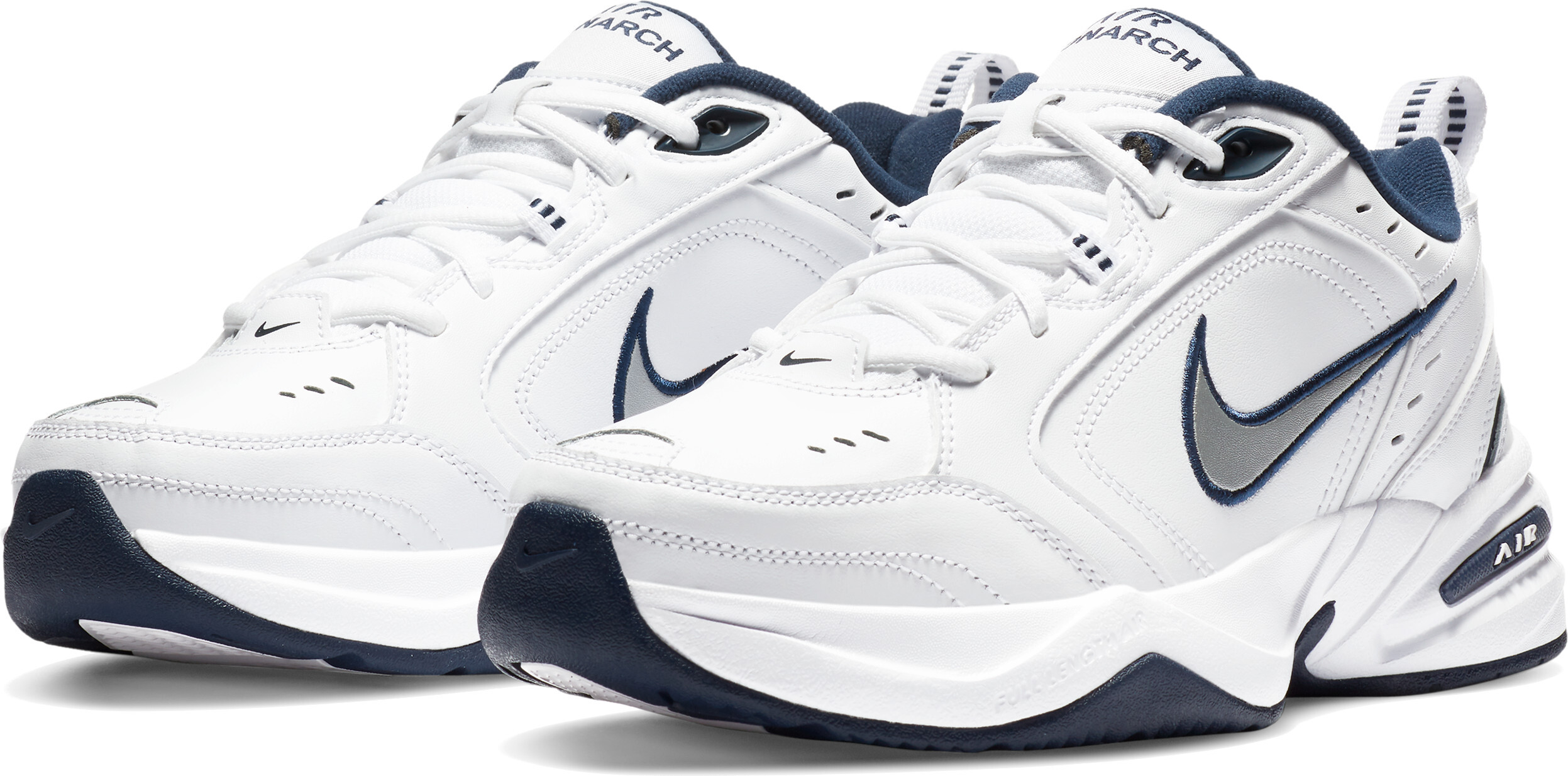 Кроссовки мужские Nike Air Monarch IV 415445-102 46 (12 US) белые фото 3