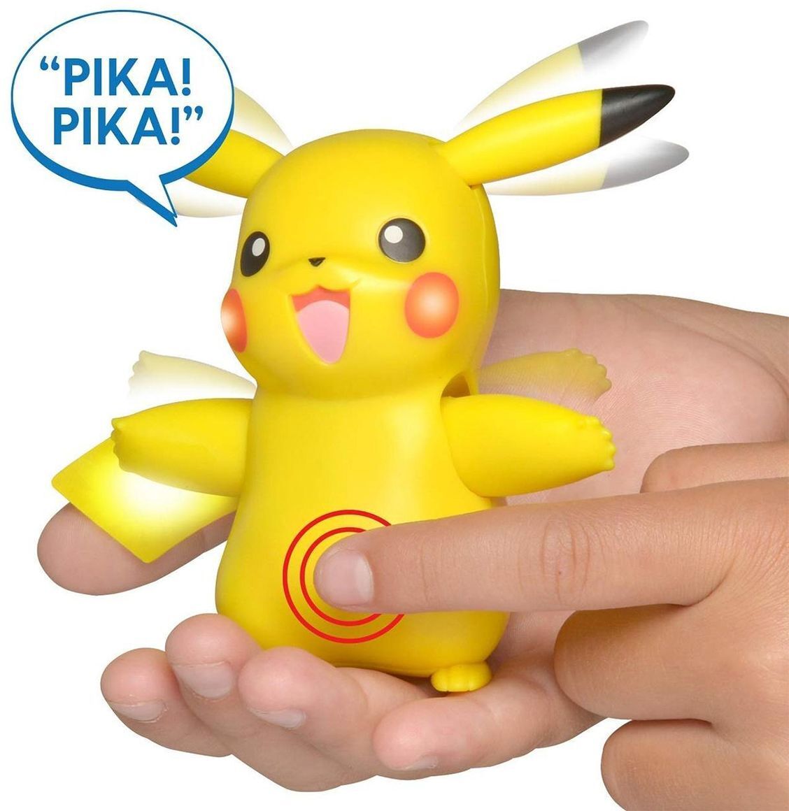 Интерактивная игрушка POKEMON - МОЙ ДРУГ ПИКАЧУ (свет, звук) (97759) фото 