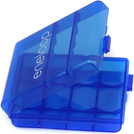 Акумулятор Panasonic Eneloop NI-MH AAA 800 мАг, 4 шт, з кейсом для зберігання (BK-4MCDEC4CP)фото