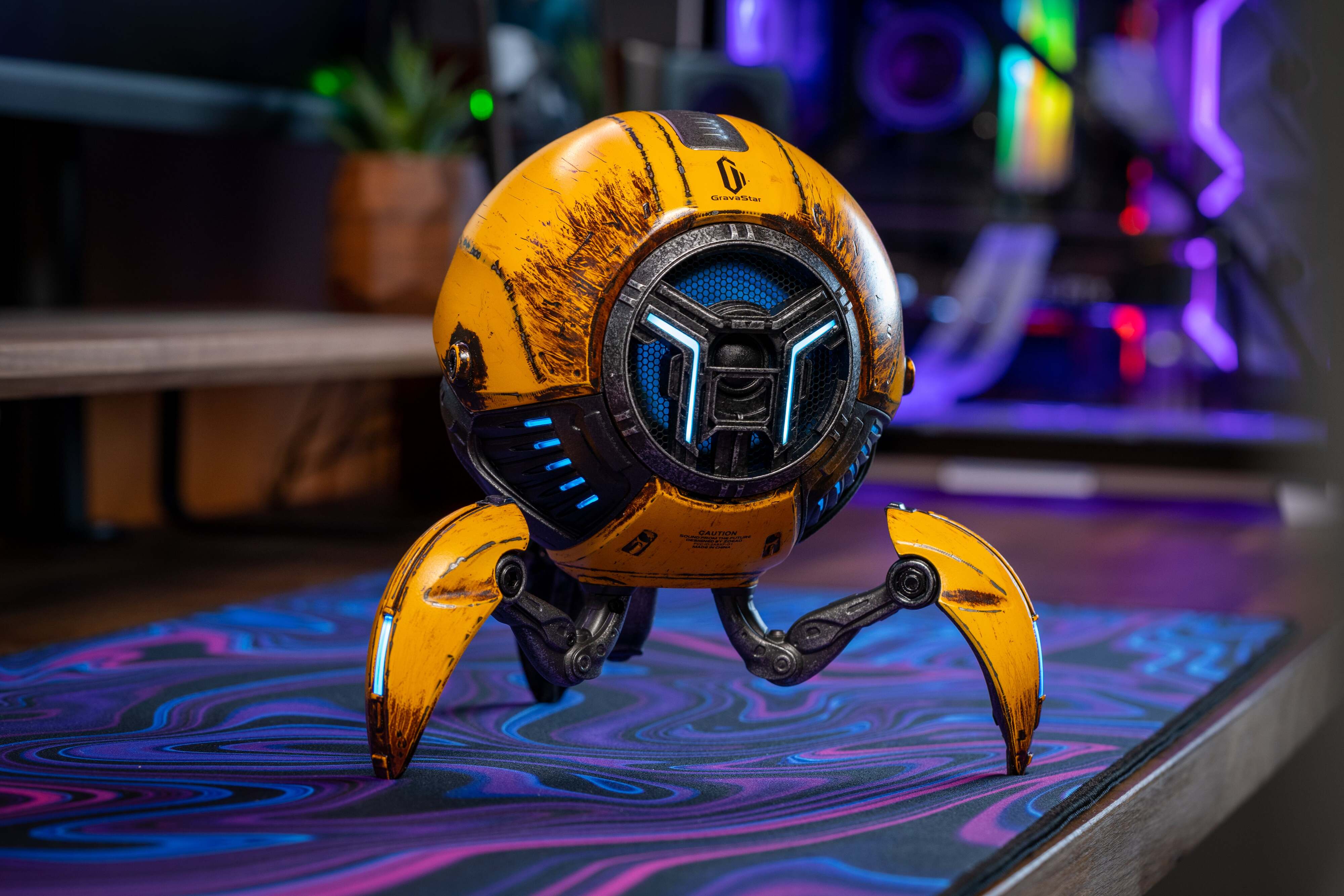 Акустична система Gravastar Mars Pro 2 Yellow (GRAVASTARG1PRO_YLW_V2)фото