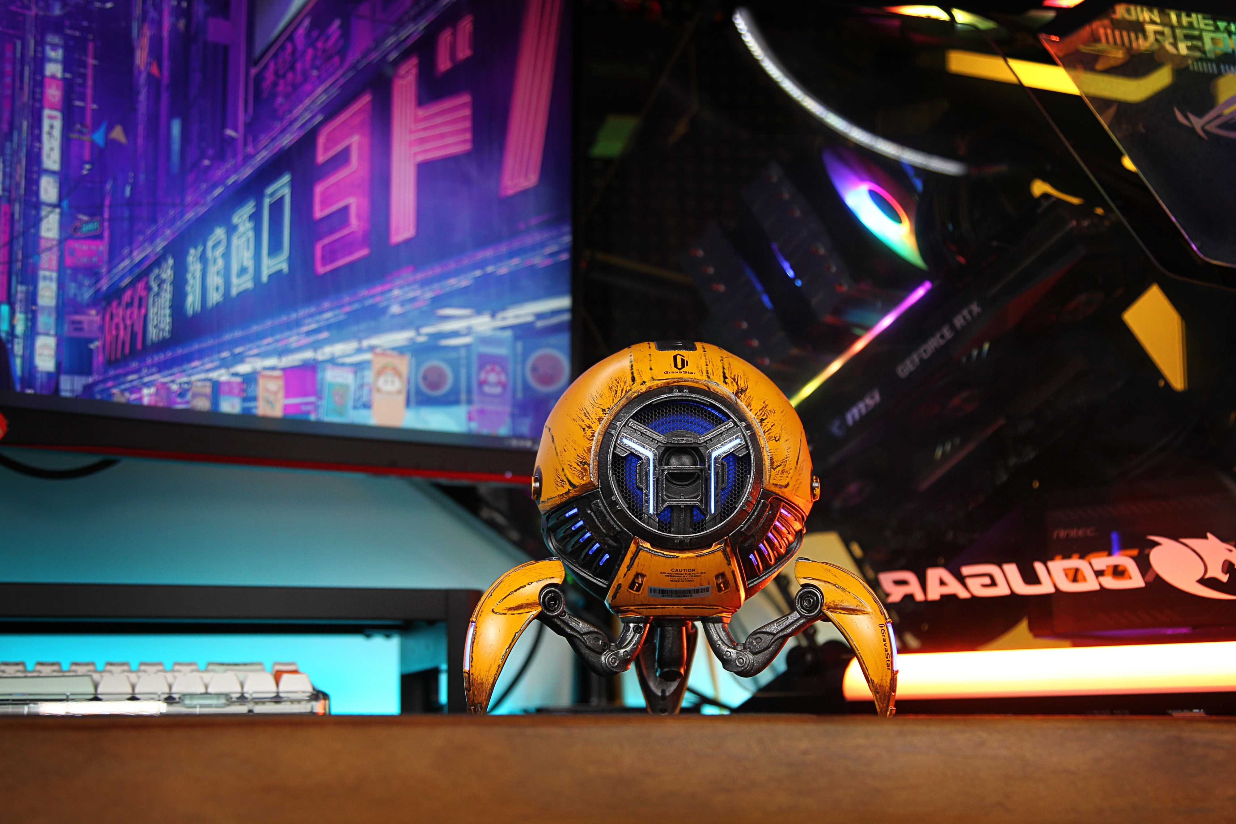 Акустична система Gravastar Mars Pro 2 Yellow (GRAVASTARG1PRO_YLW_V2)фото