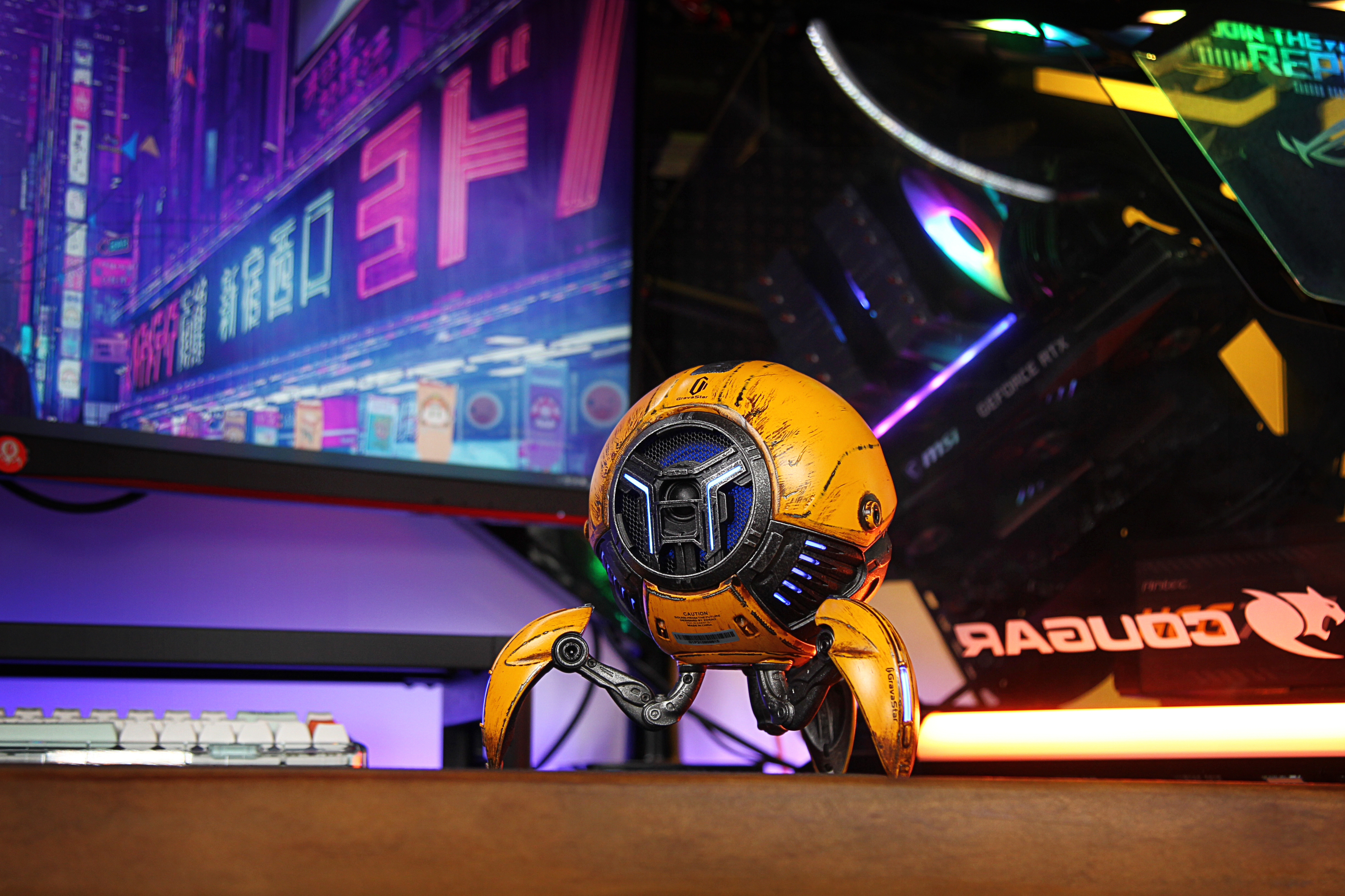 Акустична система Gravastar Mars Pro 2 Yellow (GRAVASTARG1PRO_YLW_V2)фото