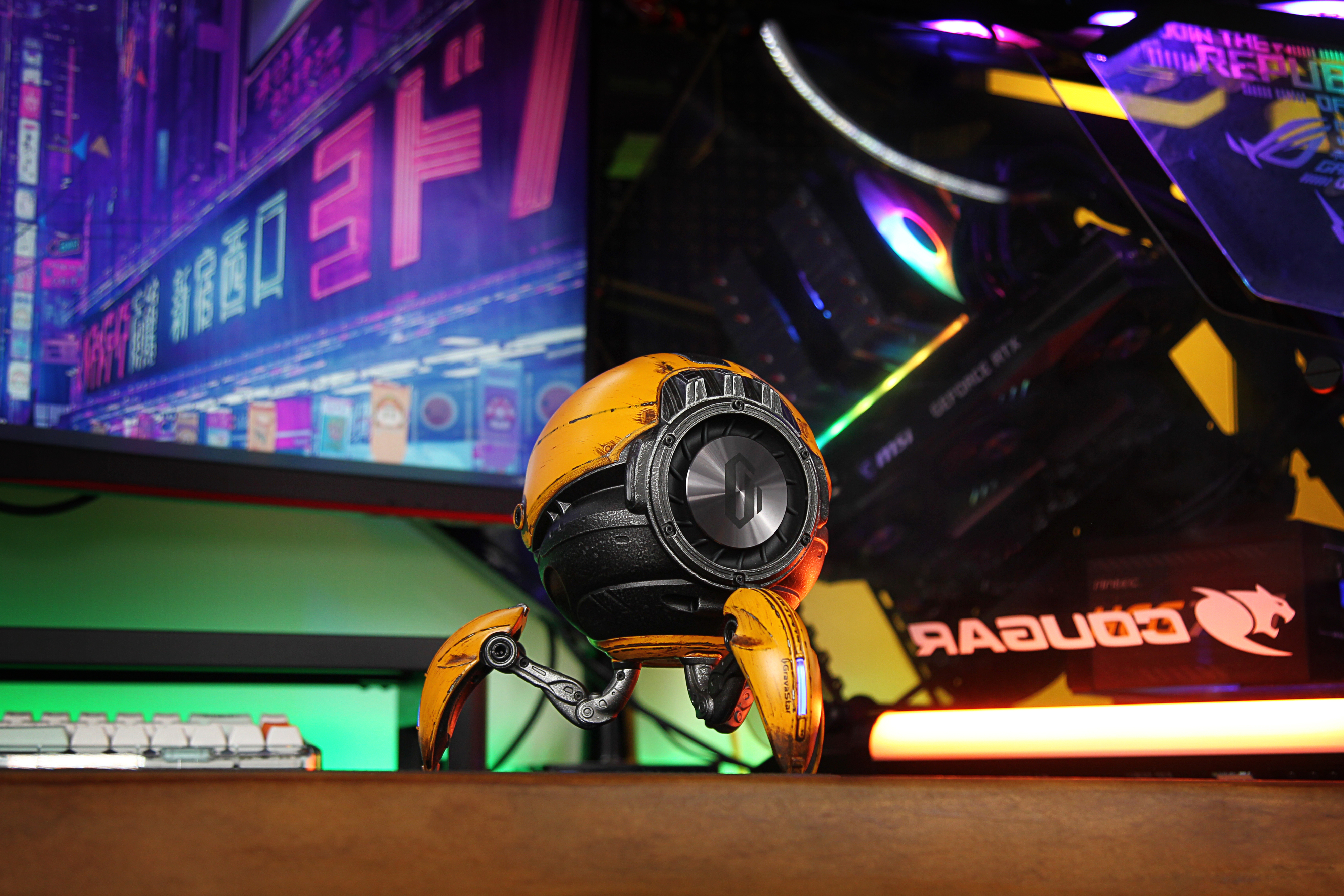 Акустична система Gravastar Mars Pro 2 Yellow (GRAVASTARG1PRO_YLW_V2)фото