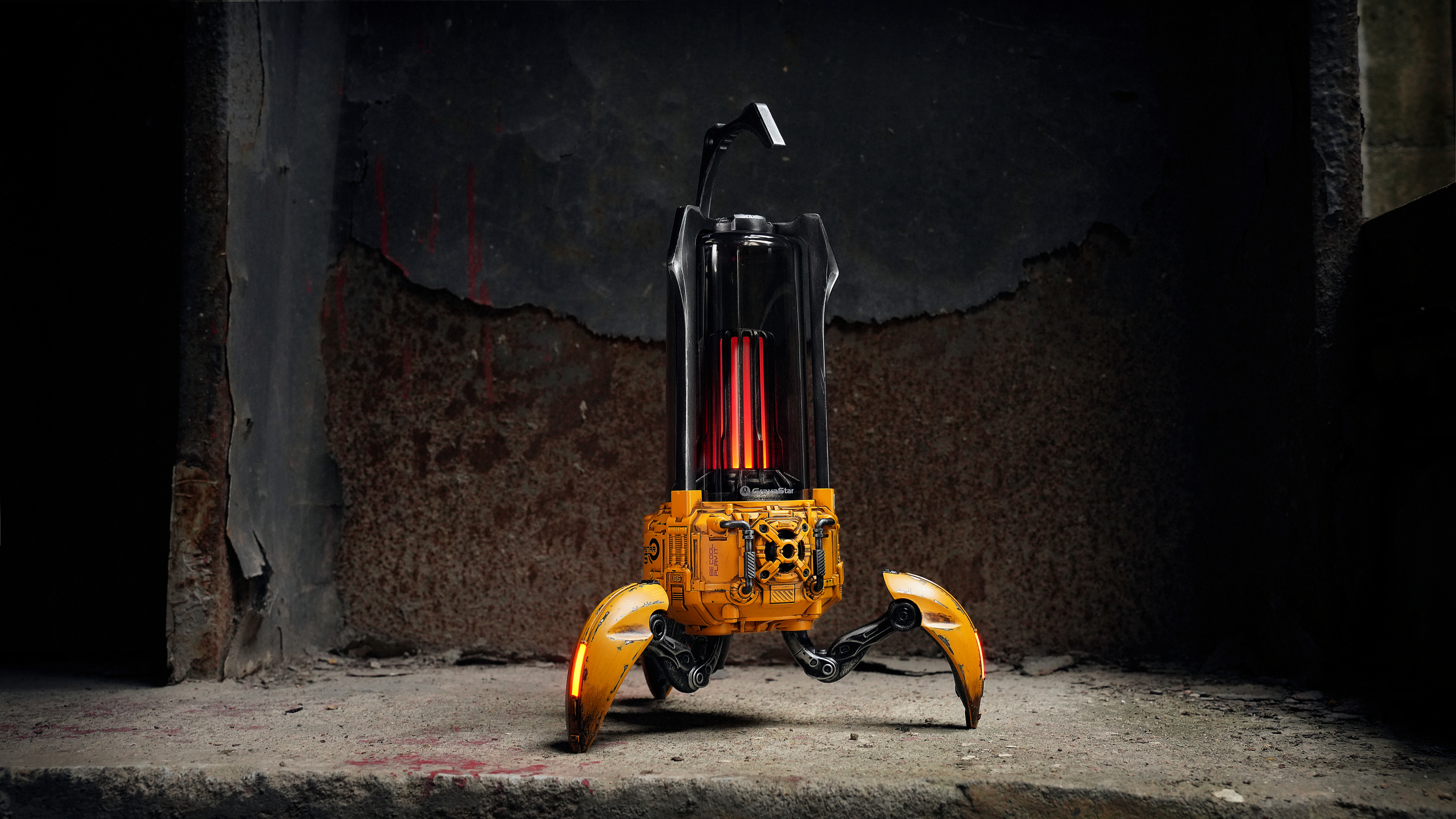 Акустическая система Gravastar Supernova Battle-Worn Yellow (GRAVASTARG5_YLW) фото 9