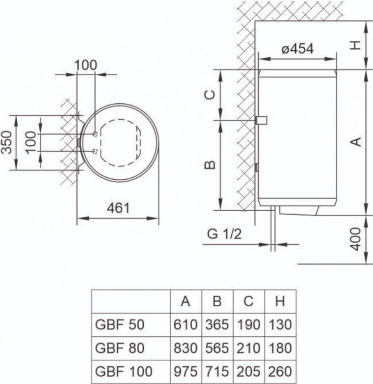 Бойлер TIKI GBF 50 UA фото 2