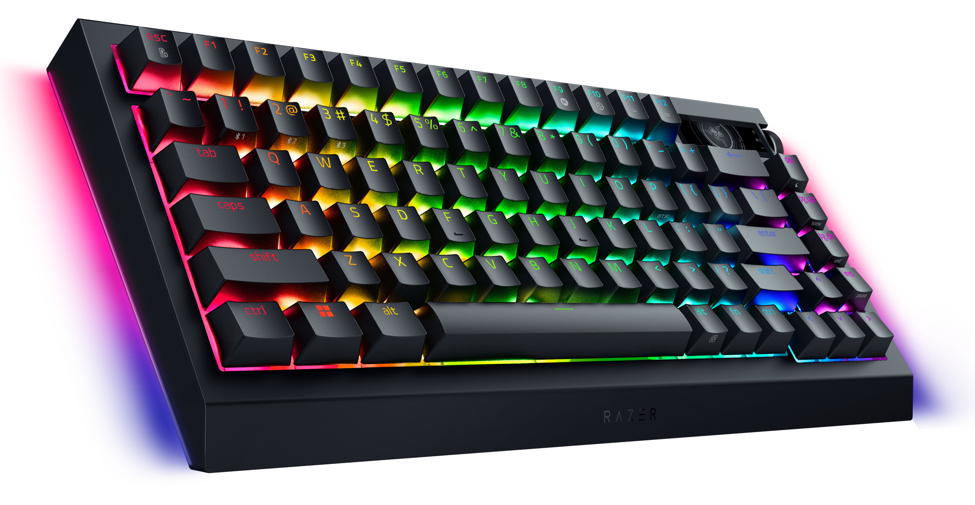 Игровая клавиатура Razer BlackWidow V4 Pro USB-A/WL/BT EN черный (RZ03-05130100-R3M1) фото 6