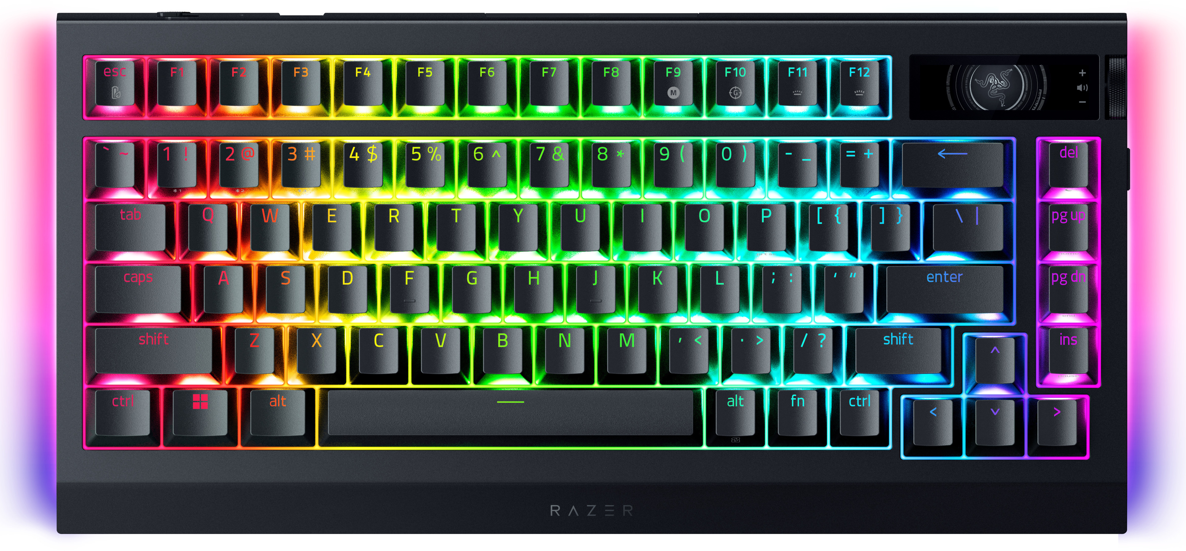 Игровая клавиатура Razer BlackWidow V4 Pro USB-A/WL/BT EN черный (RZ03-05130100-R3M1) фото 7