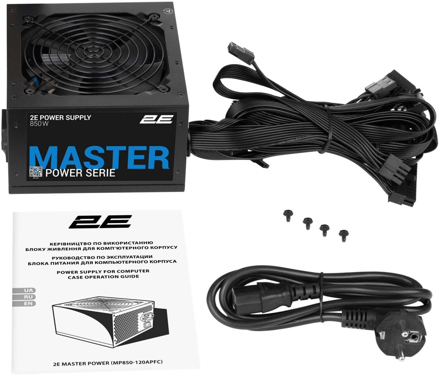 Блок питания 2E Master Power (2E-MP850-120APFC) фото