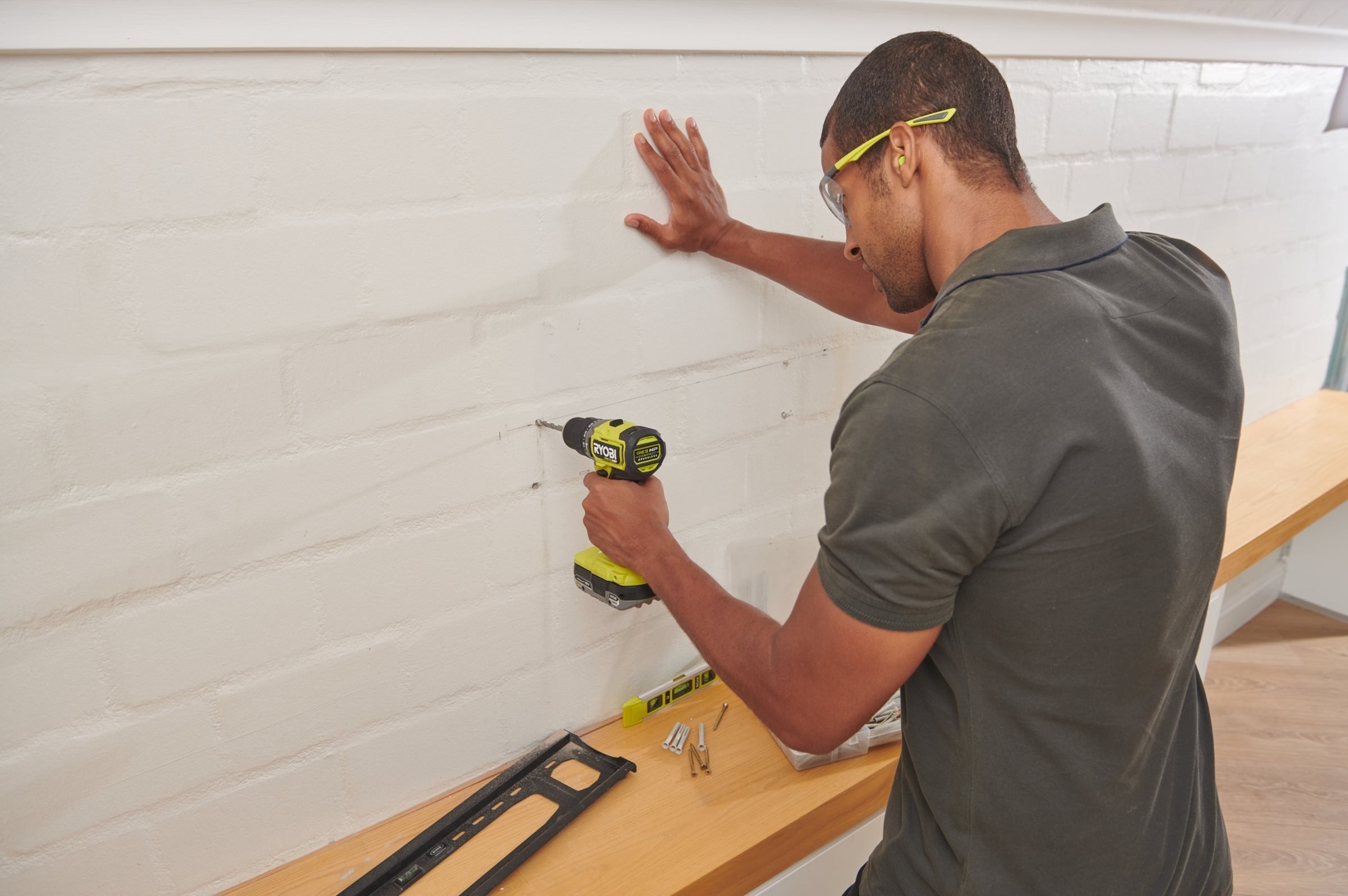 Шурупокрут-дриль акумуляторний Ryobi ONE+ HP RPD18C1-1C20G 18В 1х2А·год (5133006525)фото