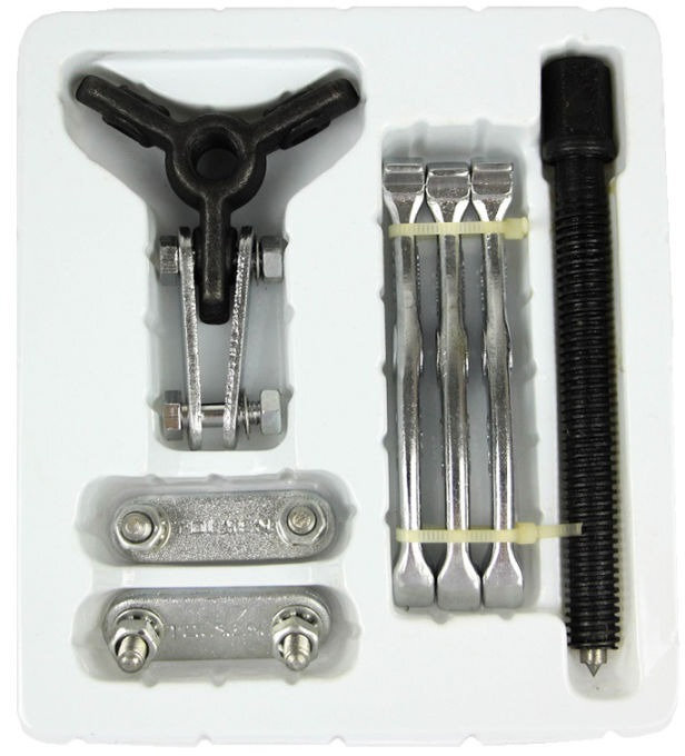 Знімач підшипників Tolsen Профі, центральний упор, 3 захвати, 200мм (65033)фото2