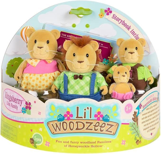 Набор фигурок Li'l Woodzeez Семья Львов 4ед (WZ6660Z) фото 5