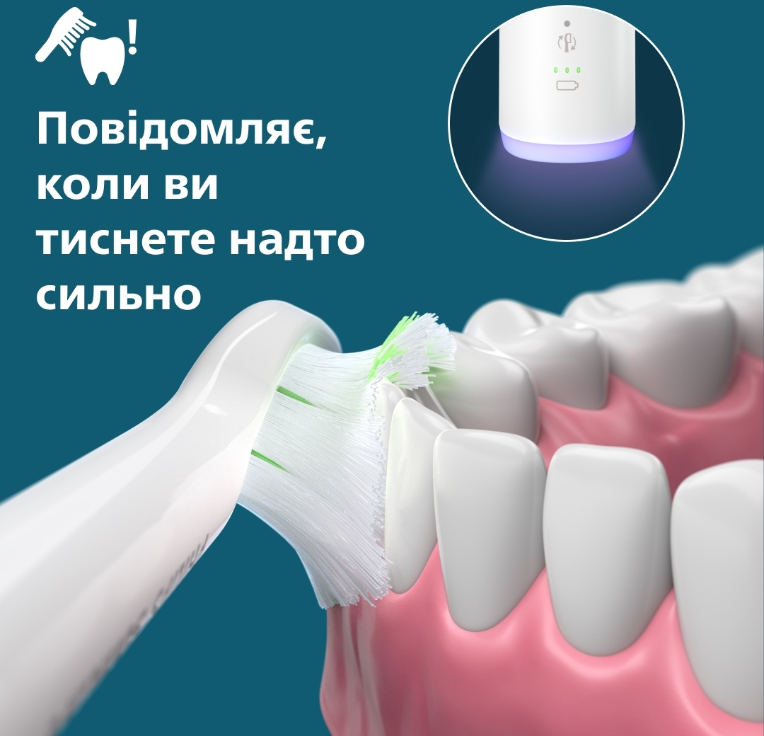 Електрична зубна щітка Philips Sonicare HX7400/06 series 6100фото9