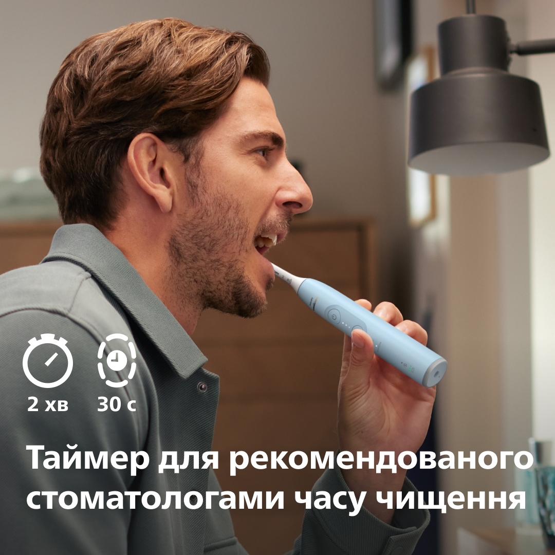 Електрична зубна щітка Philips Sonicare HX7406/01 series 6100фото9