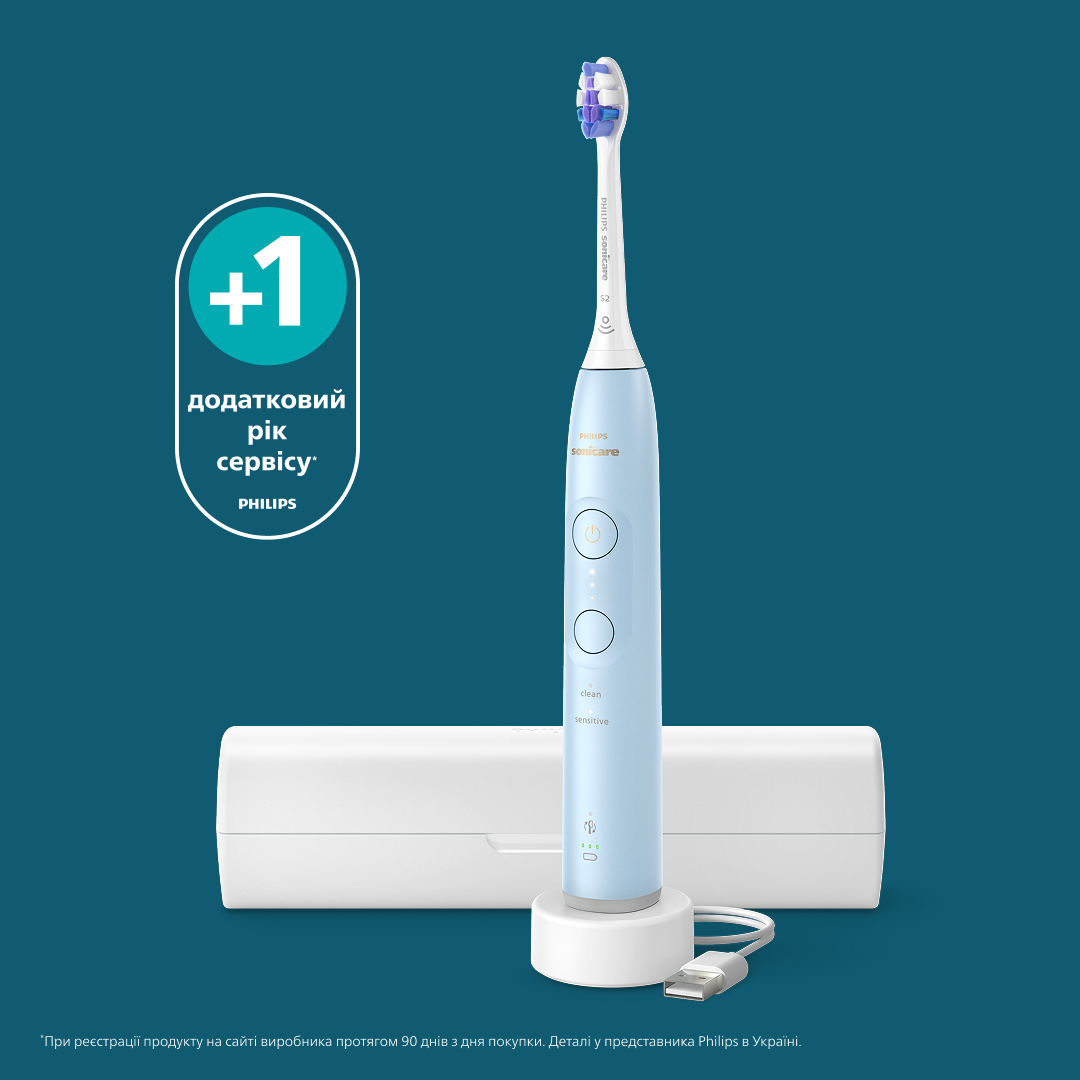 Електрична зубна щітка Philips Sonicare HX7406/02 series 6100фото