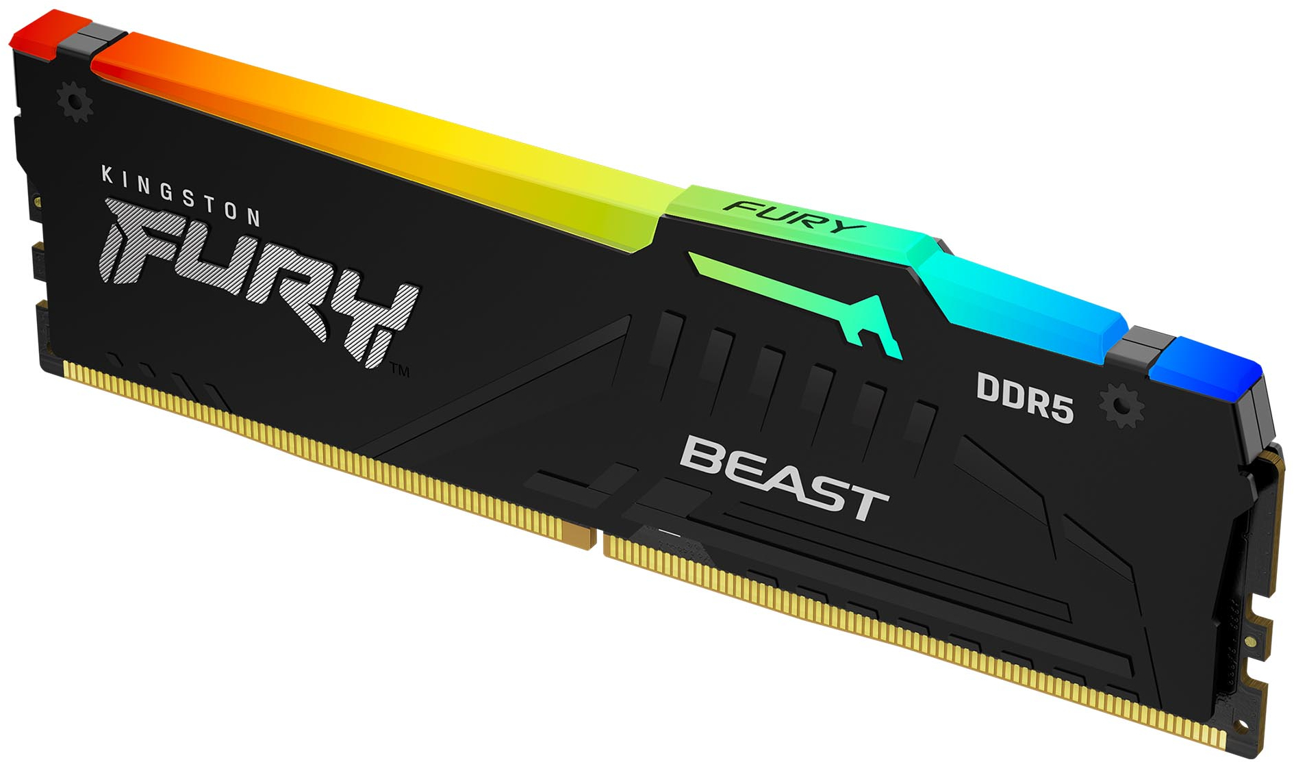 Память для ПК Kingston DDR5 16GB 6000 FURY Beast RGB EXPO (KF560C36BBE2A-16) фото 2