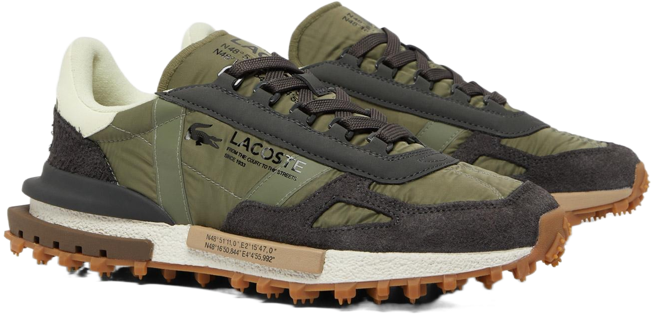 Кроссовки мужские Lacoste Elite Active 748SMA0050-P1N 41 (7.5 UK) хаки фото 3
