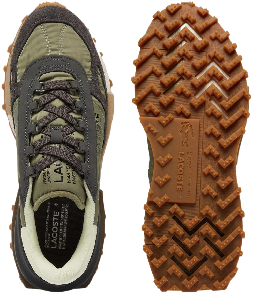 Кроссовки мужские Lacoste Elite Active 748SMA0050-P1N 41 (7.5 UK) хаки фото 6