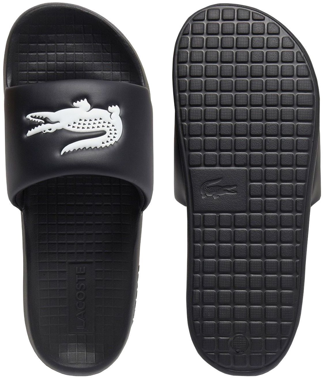 Шлепанцы мужские Lacoste Serve Slide 1.0 749CMA0021-312 43 (9 UK) черные фото 6