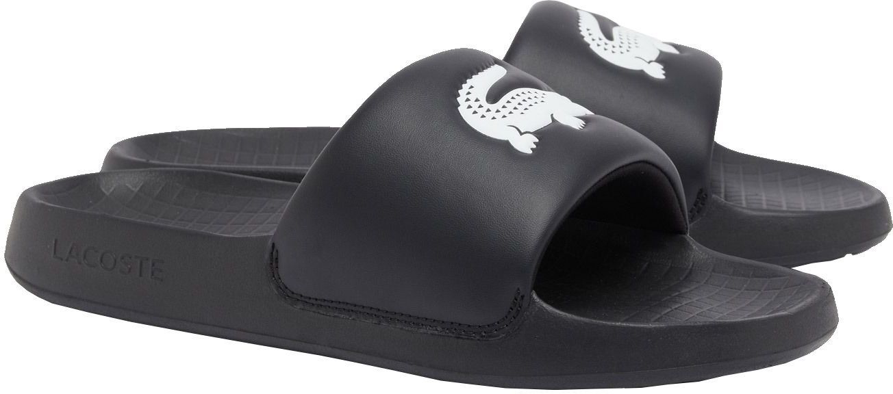 Шлепанцы мужские Lacoste Serve Slide 1.0 749CMA0021-312 43 (9 UK) черные фото 4