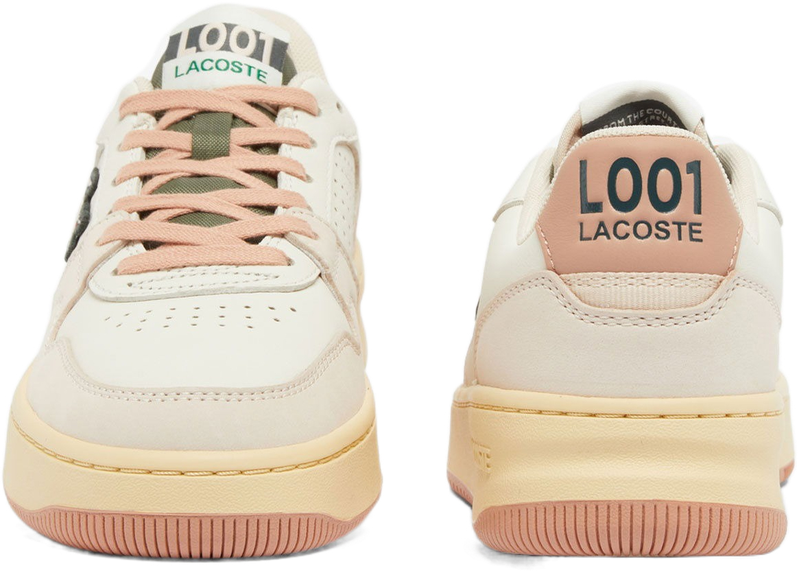 Кеды женские Lacoste L001 Set 749SFA0088-UH1 37.5 (4.5 UK) бежевые фото 5