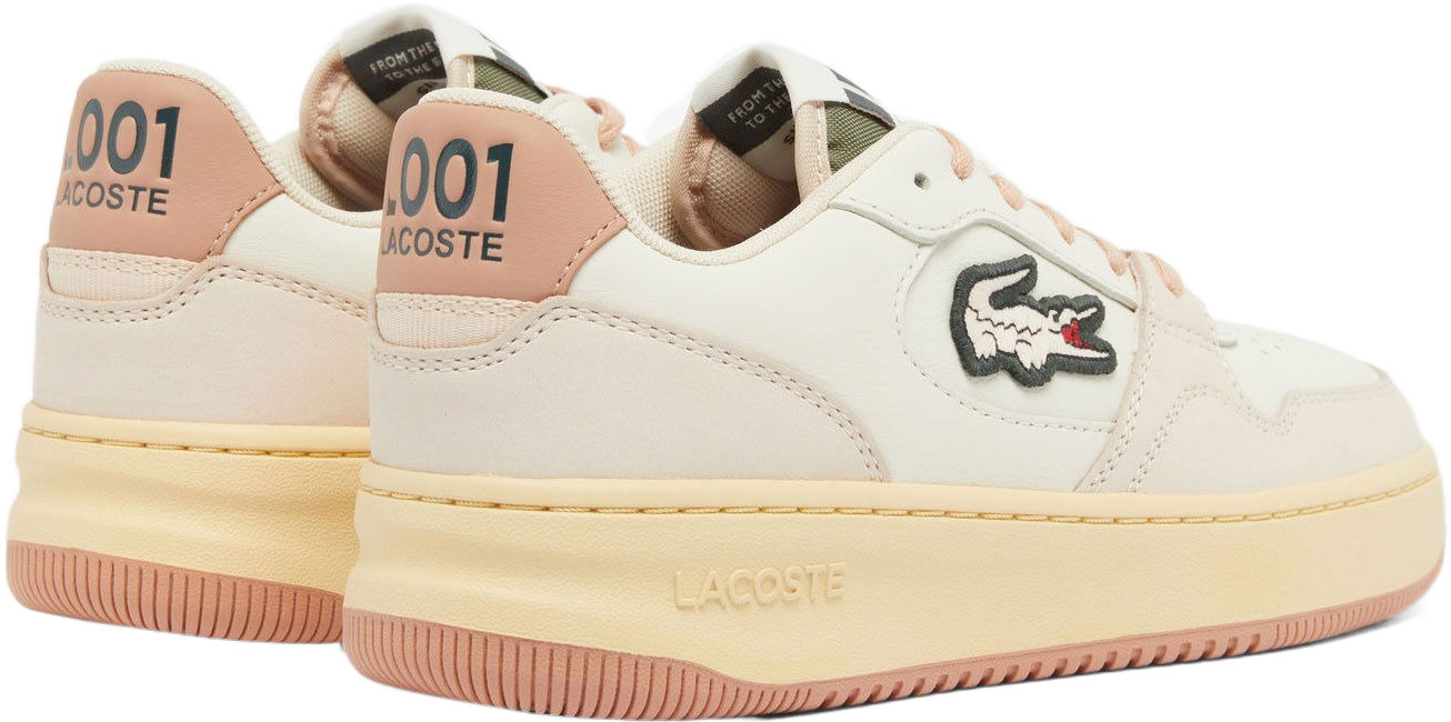 Кеды женские Lacoste L001 Set 749SFA0088-UH1 37.5 (4.5 UK) бежевые фото 4