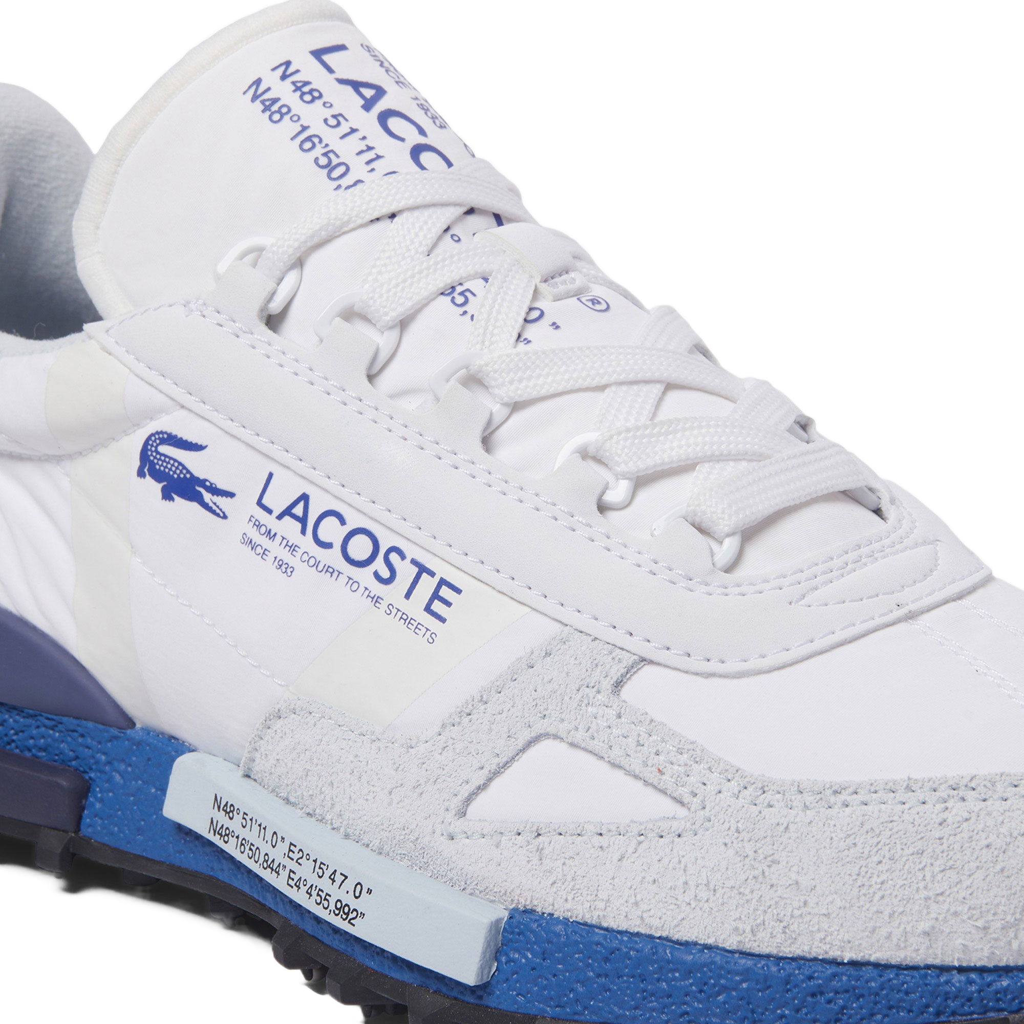 Кроссовки мужские Lacoste Elite Active 749SMA0002-1T3 45 (10.5 UK) белые фото 2