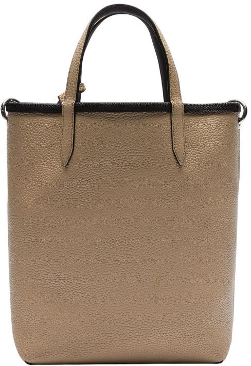 Сумка двостороння Lacoste Anna Reversible NF2991AA-A91 чорна/бежевафото7