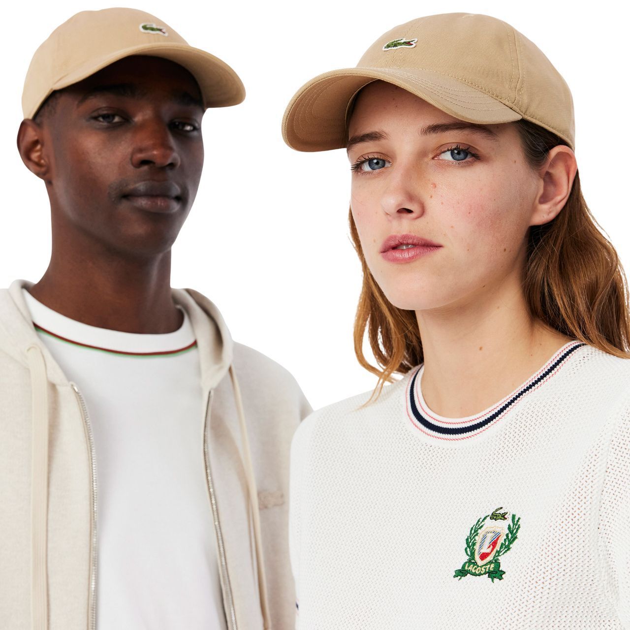 Кепка Lacoste RK0491-02S бежевая фото 5