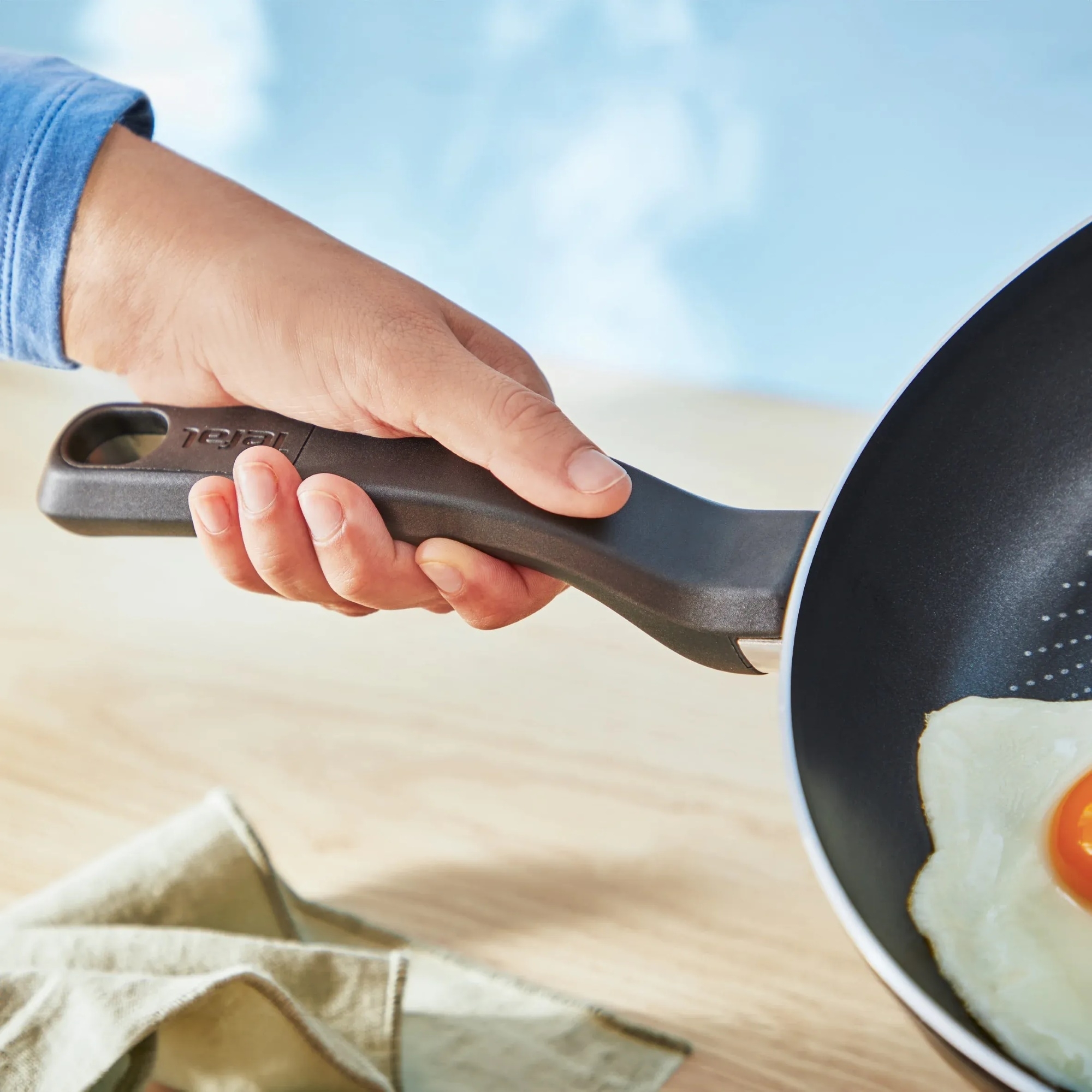 Сковорода Tefal So' Light, 26см, чорний (H0560542)фото5