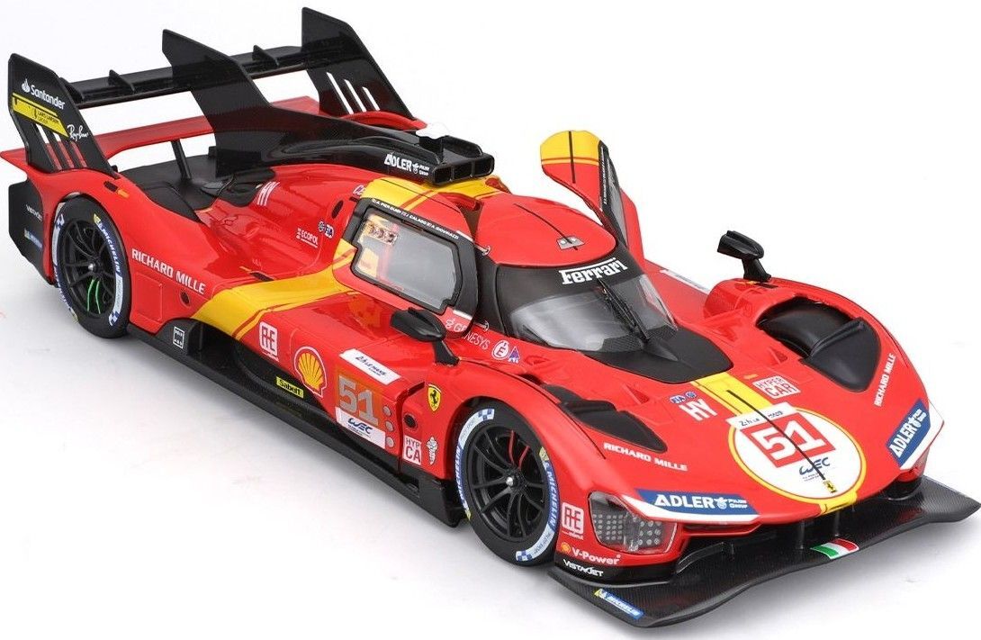 Авто-конструктор - FERRARI 499P LMH (1:24) (18-26587) фото 5