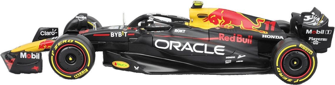 Автомодель із фігуркою - RED BULL RACING RB19 (1:24) (18-28036)фото9