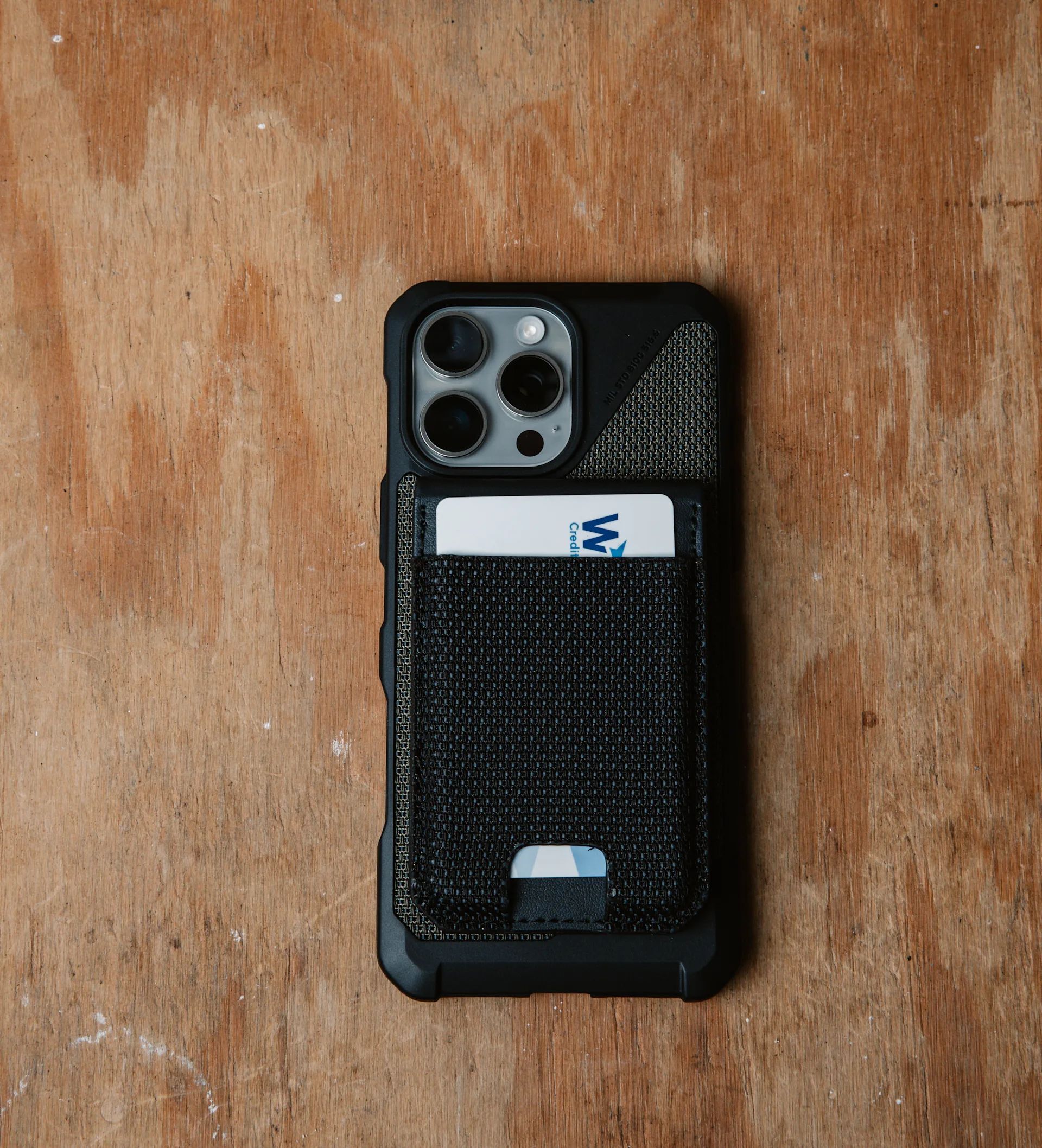 Чохол UAG для карт магнітний з підставкою, Metropolis Wallet Kevlar, Blackфото9