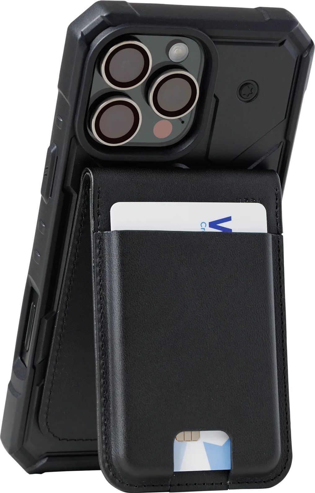 Чехол UAG для карт магнитный с подставкой, Metropolis Wallet PU, Black фото 6