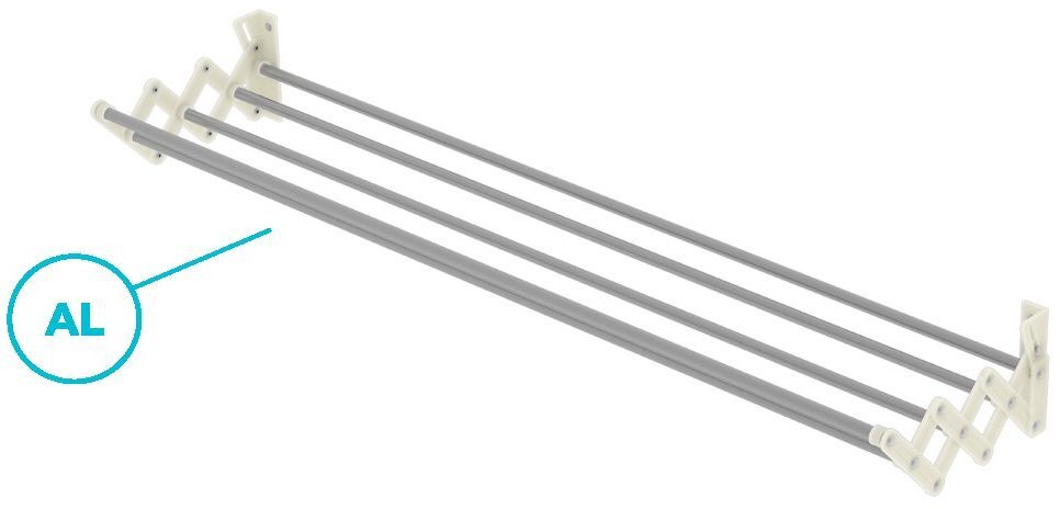 Сушилка для белья настенная Colombo Soffietto Alu 100 (SF100A) фото 2